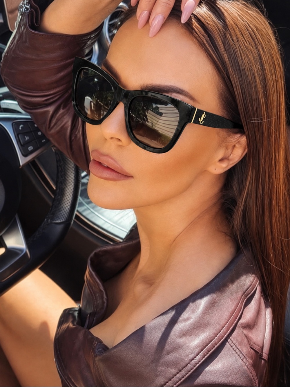 Jimmy Choo Sunglasses, New 225